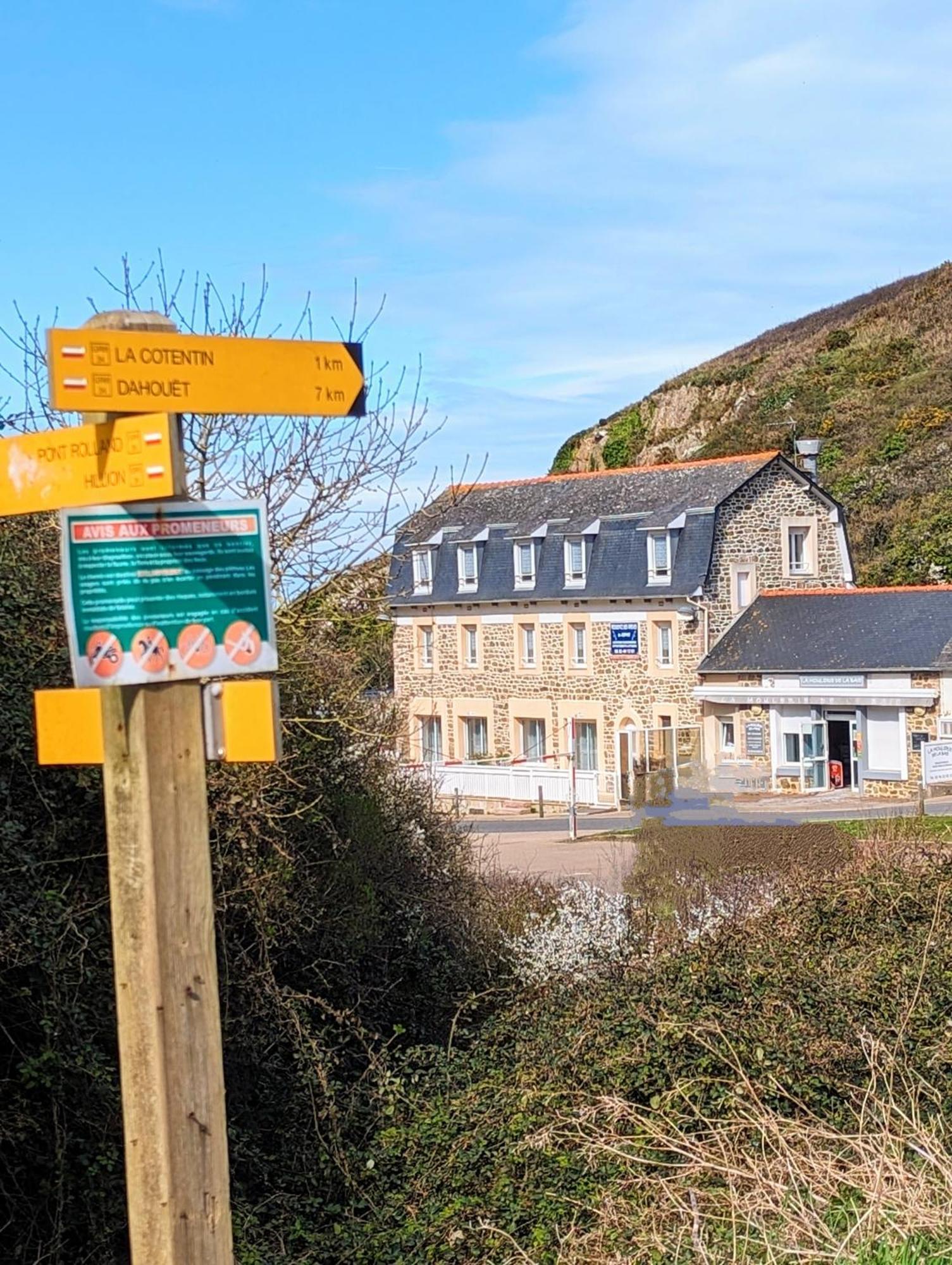 Appart Vue Mer-Au Pied Du Chemin De Randonnee " Bassan" Planguenoual Extérieur photo